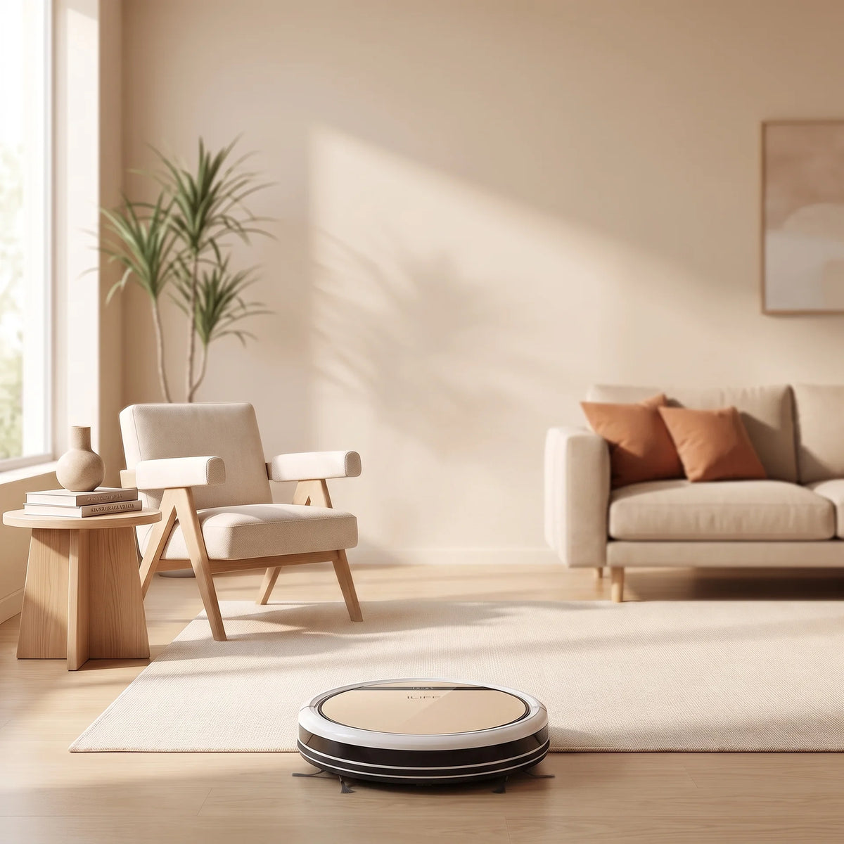 Aspirateur robot Léo