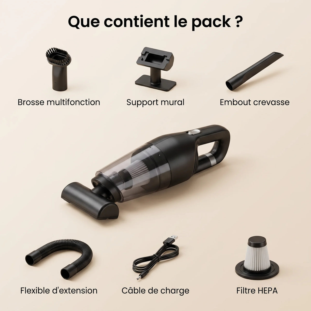 Aspirateur à main sans fil Ulys — vue 10