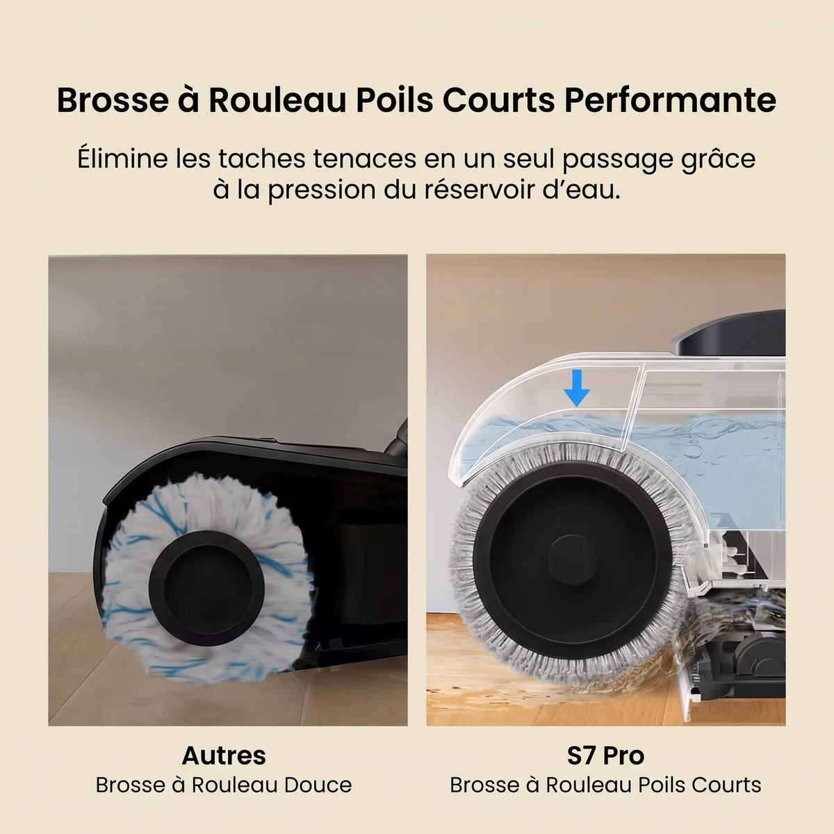 Aspirateur lavant César — vue 7