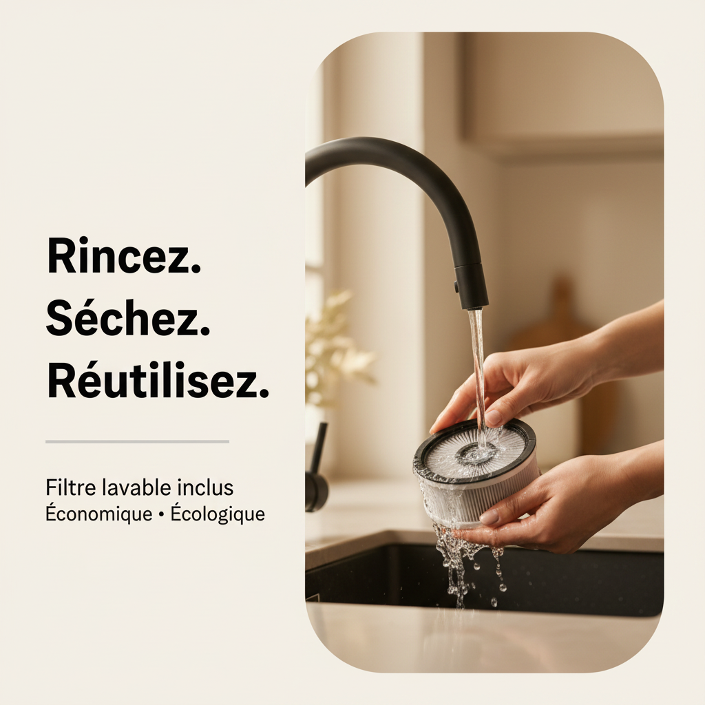 Filtre lavable - 1:1 Pro