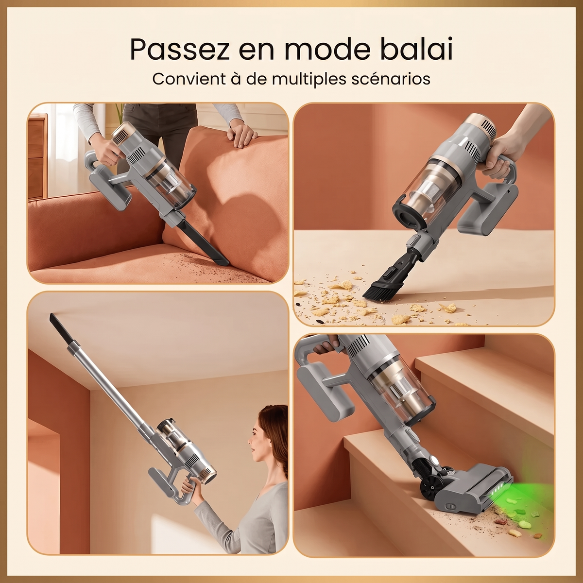 Balai aspirateur sans fil Lumen — vue 4